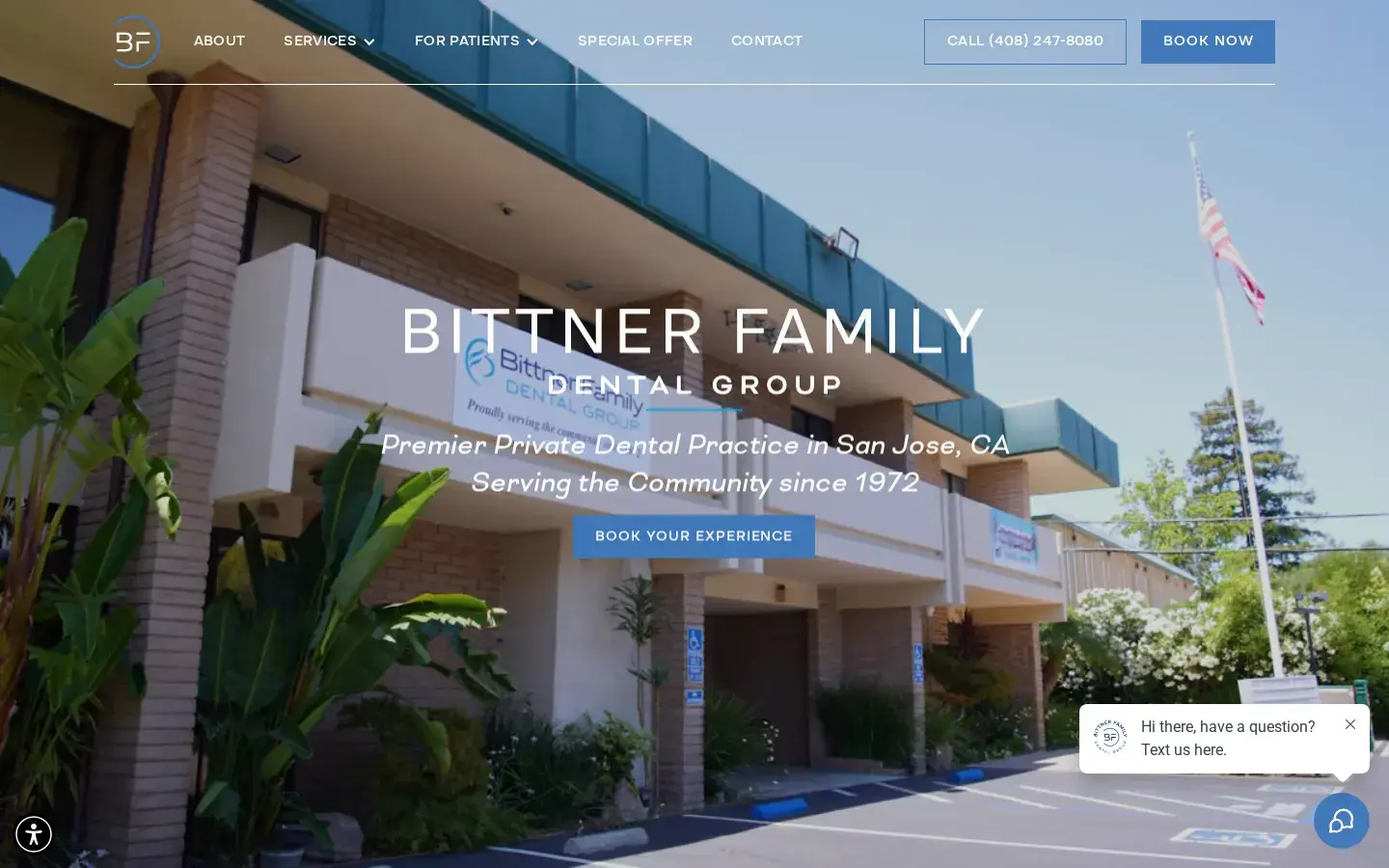 Homepage preview of Bittner Family Dental Group