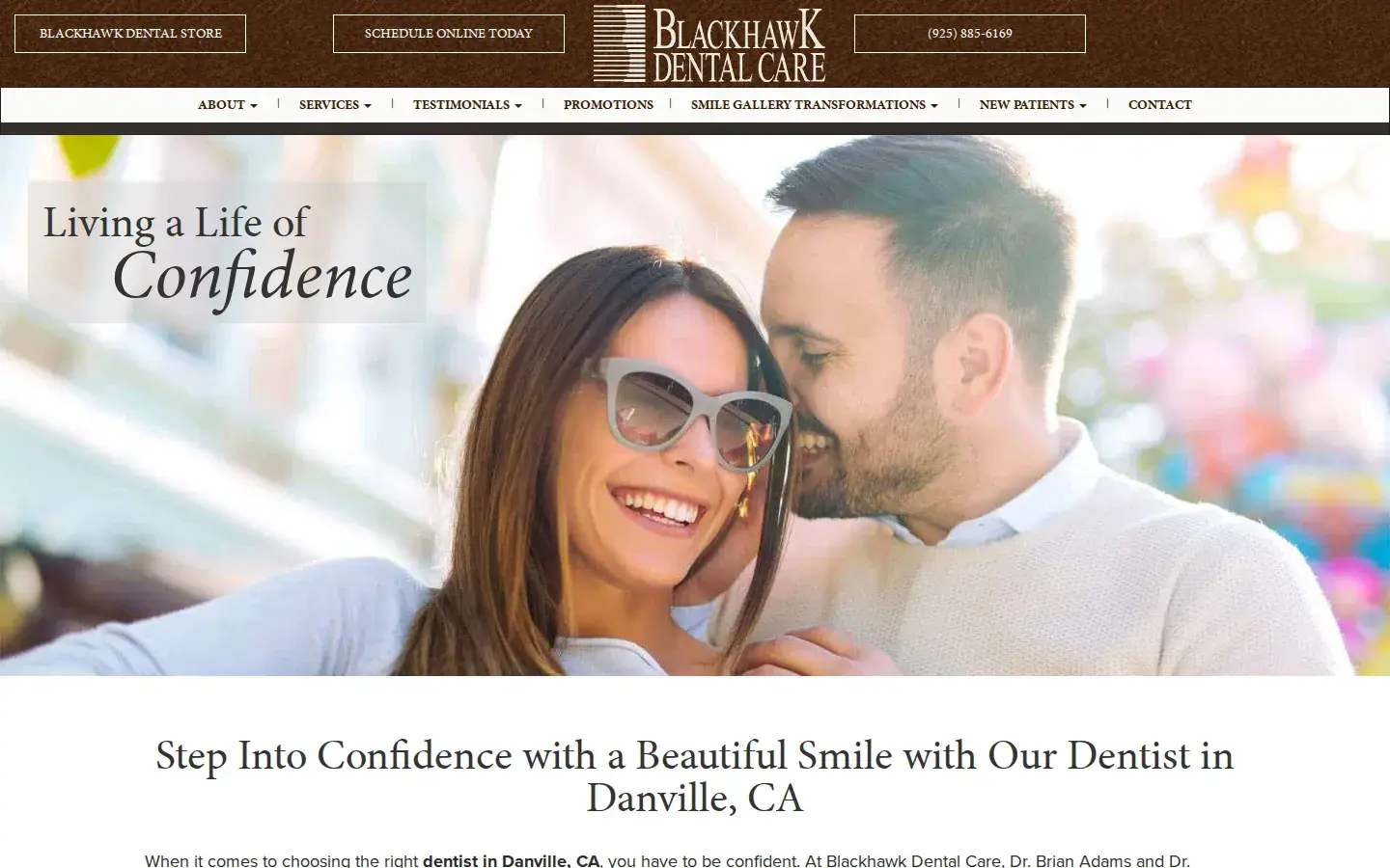 Homepage preview of Blackhawk Dental Care