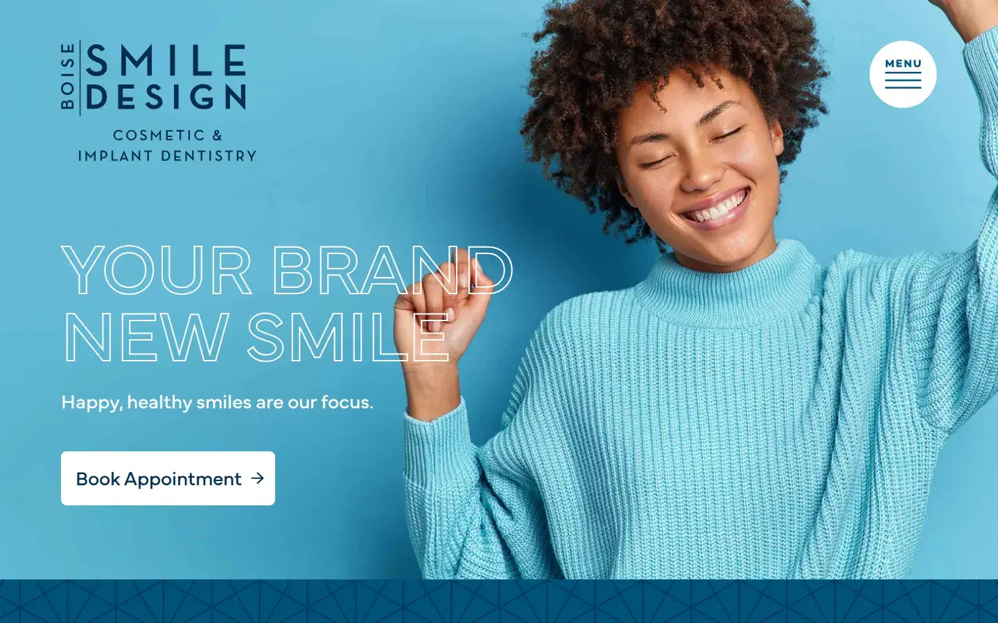 Homepage preview of Boise Smile Design