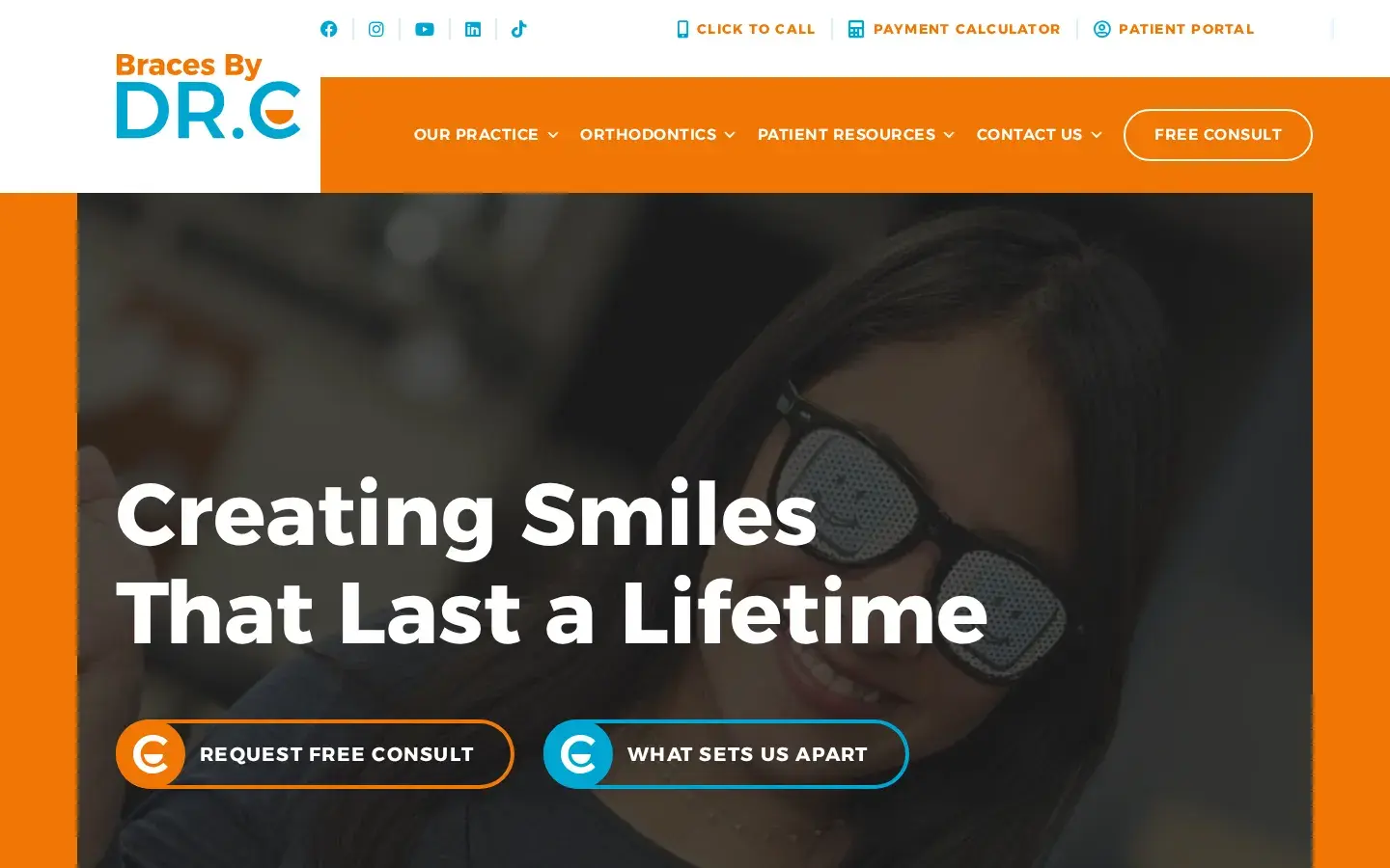 Homepage preview of Braces by Dr. C