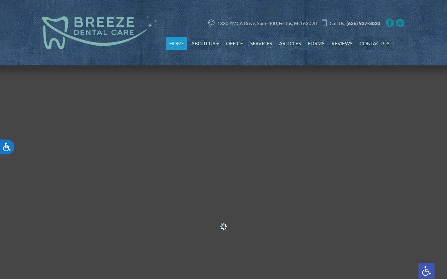 Homepage preview of Breeze Dental Care