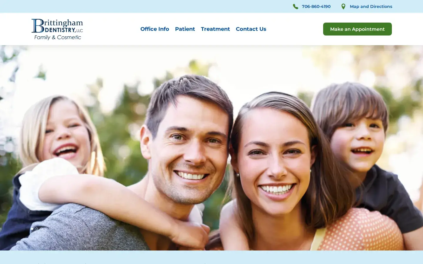 Homepage preview of Brittingham Dentistry LLC