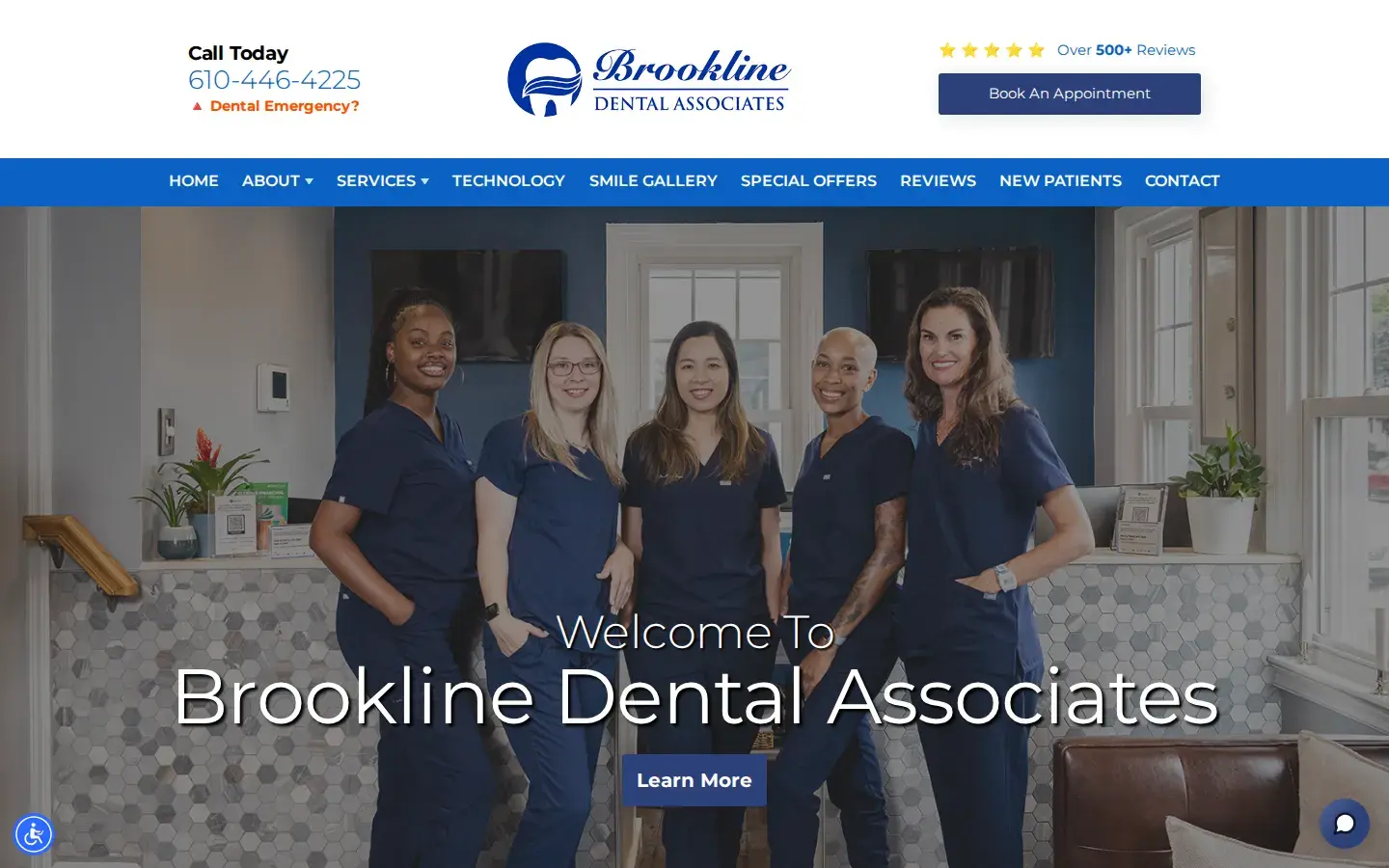 Homepage preview of Brookline Dental Associates