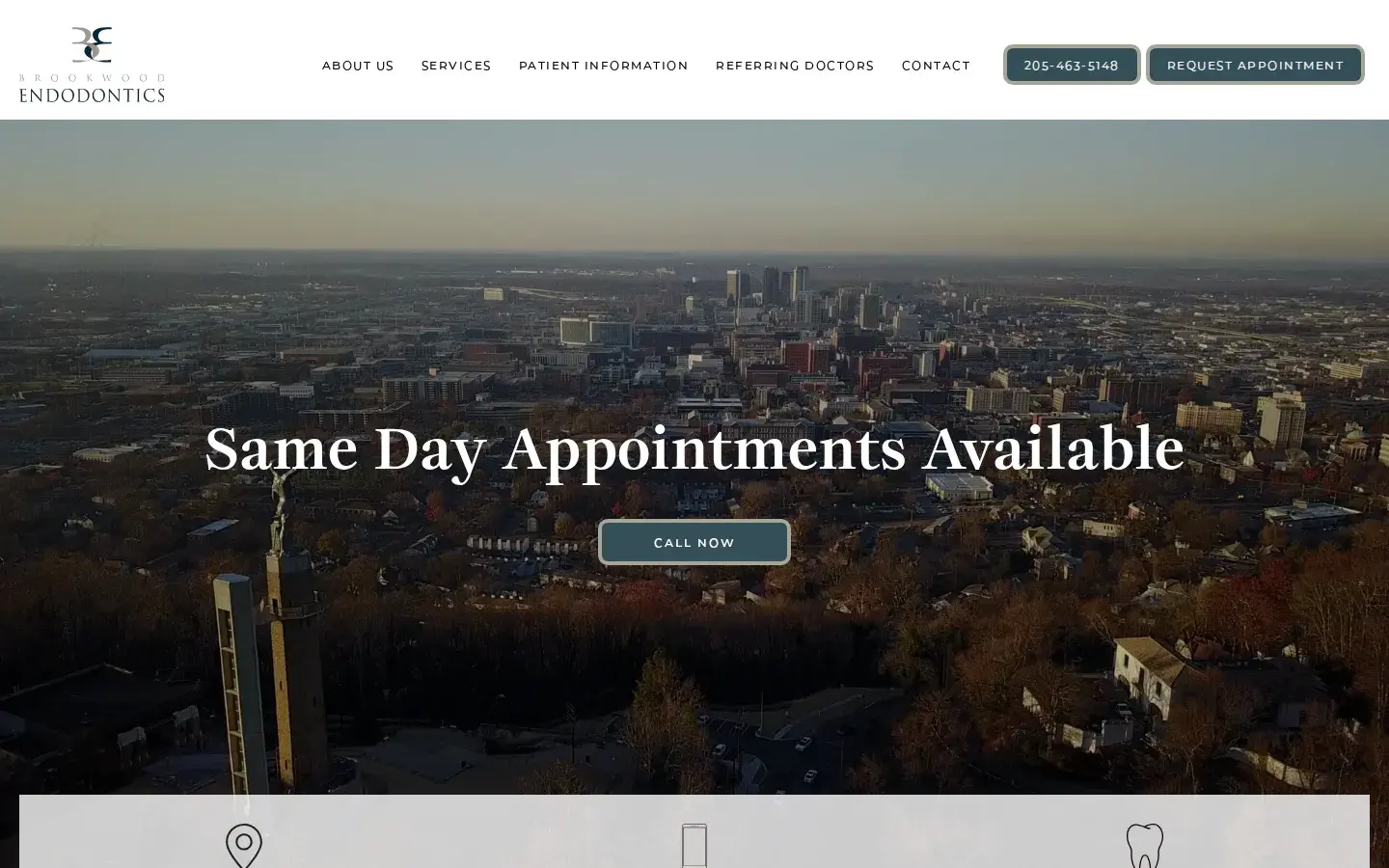Homepage preview of Brookwood Endodontics