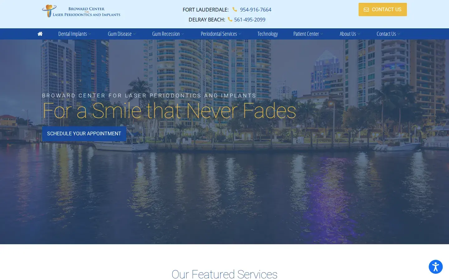 Homepage preview of Broward Center for Laser Periodontics & Implants