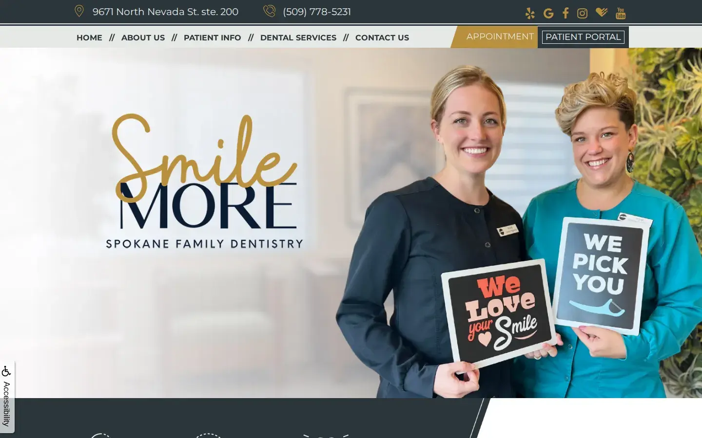 Homepage preview of Bryan Hill DDS