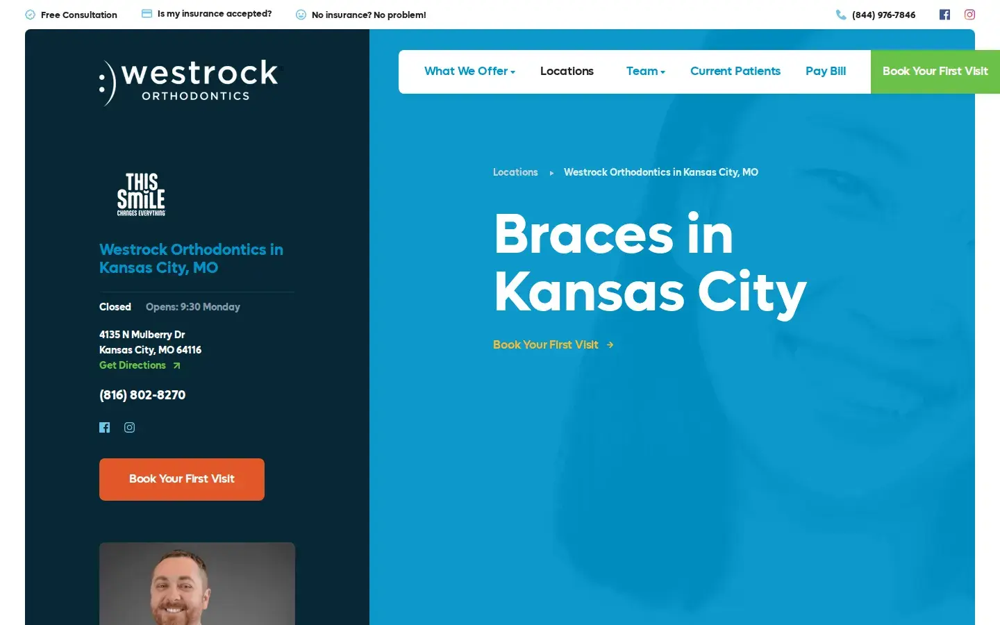 Homepage preview of Burleson Orthodontics & Pediatric Dentistry