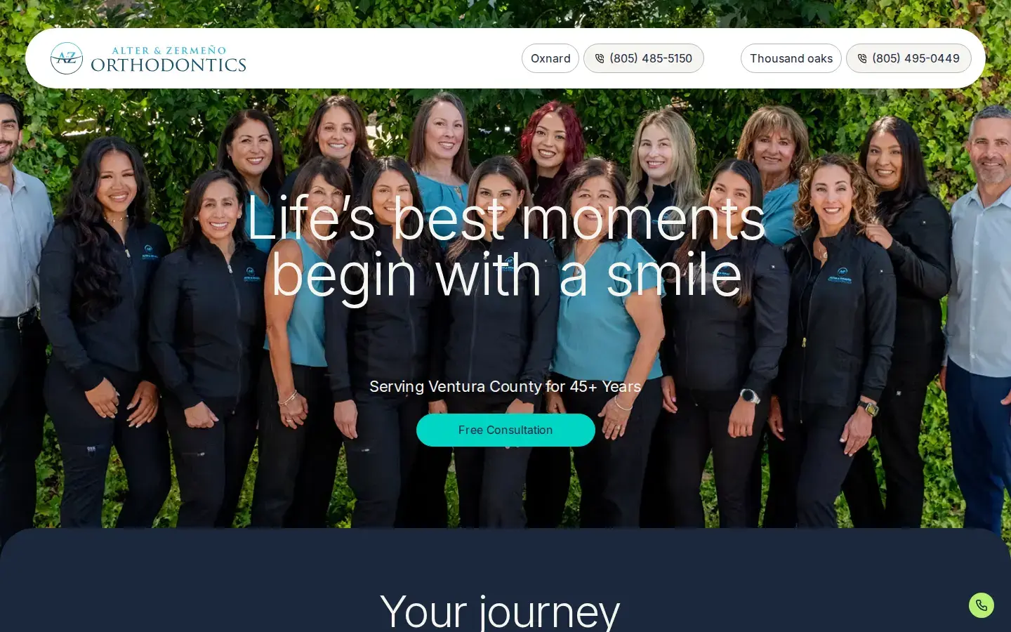 Homepage preview of Buto and Alter Orthodontics