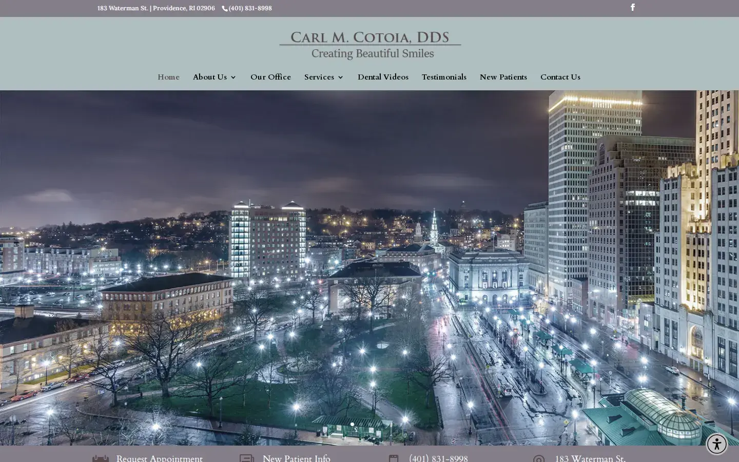Homepage preview of Carl M Cotoia DDS