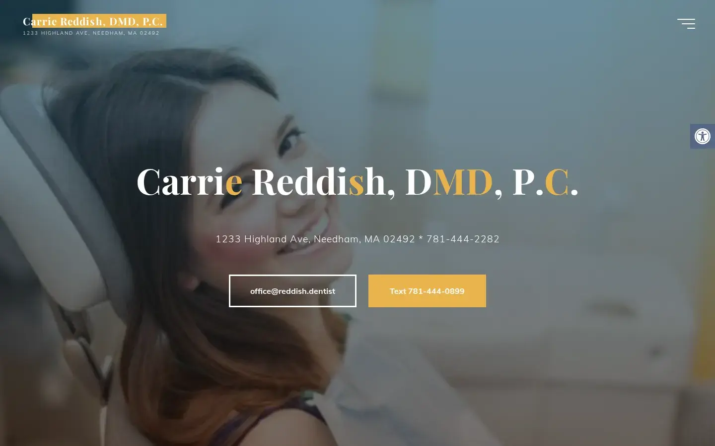 Homepage preview of Carrie B Reddish DMD, PC