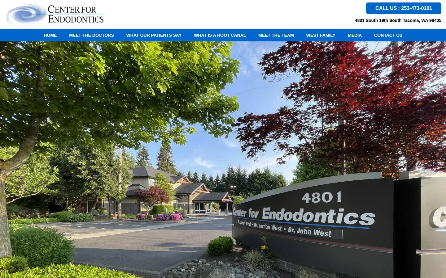 Homepage preview of Center For Endodontics