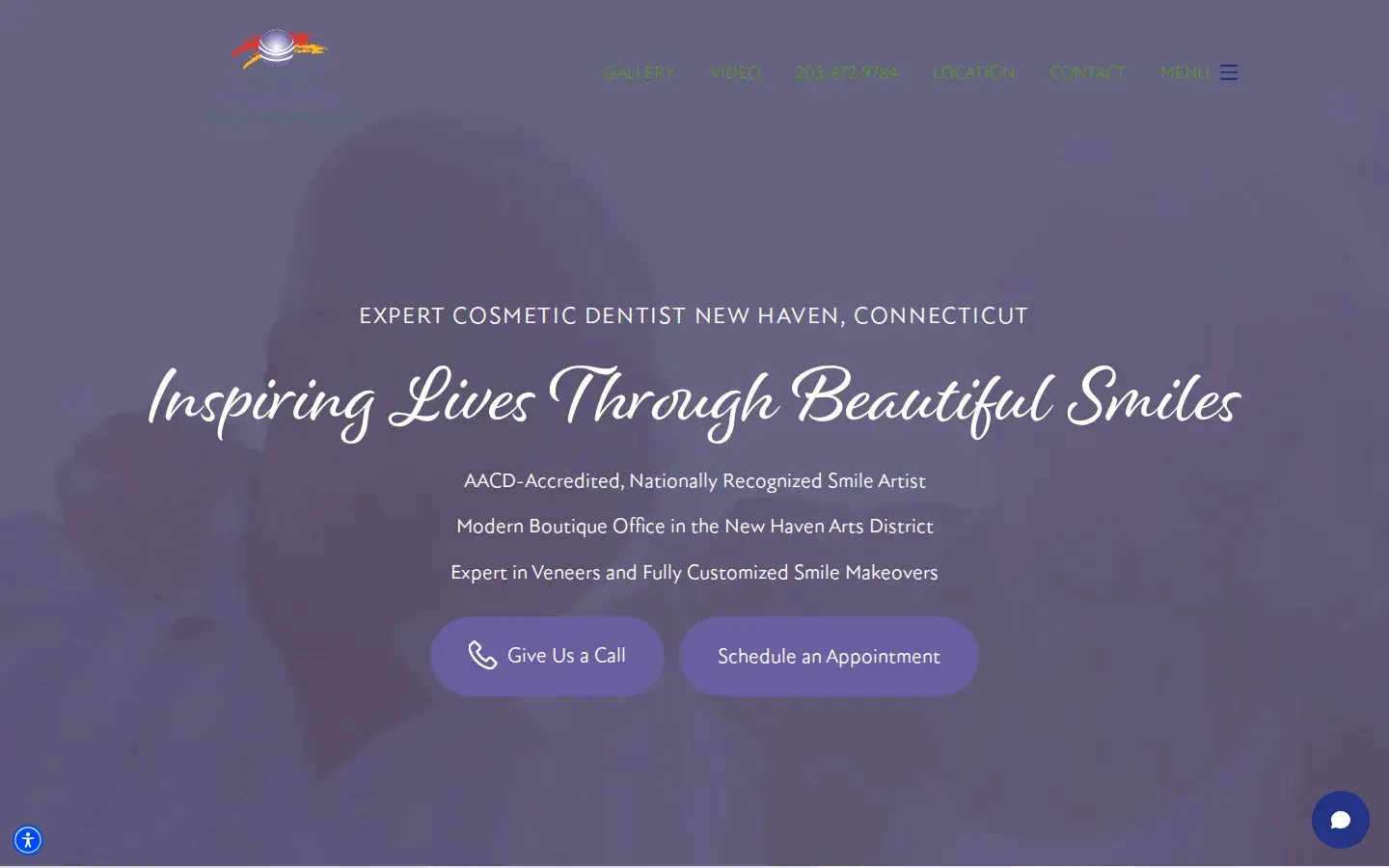 Homepage preview of Center for Esthetic Dentistry