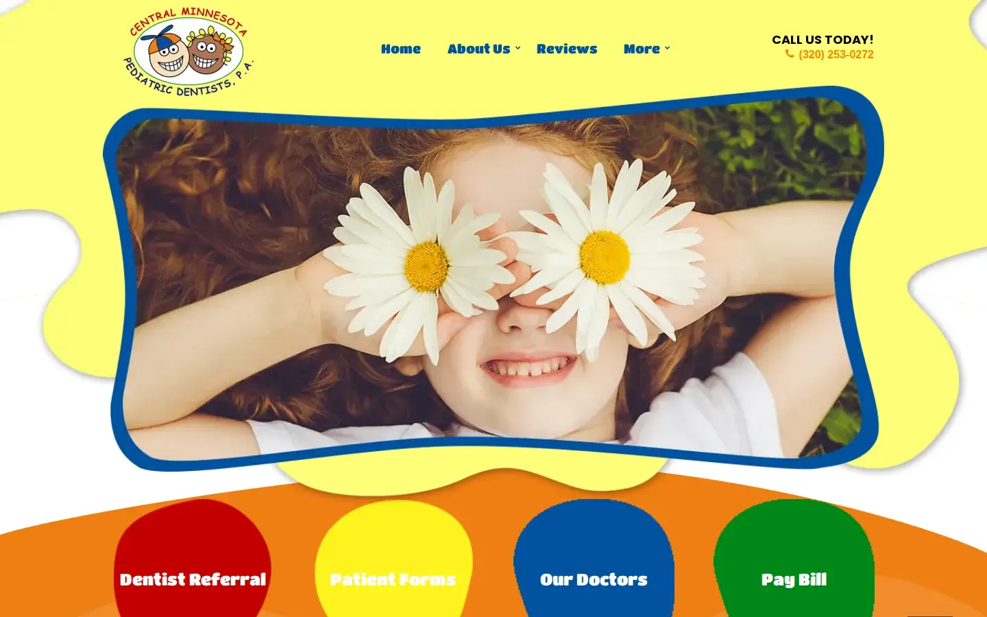Homepage preview of Central Minnesota Pediatric Dentists