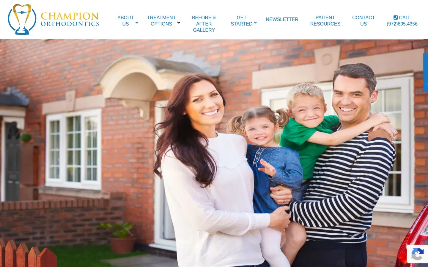 Homepage preview of Champion Orthodontics