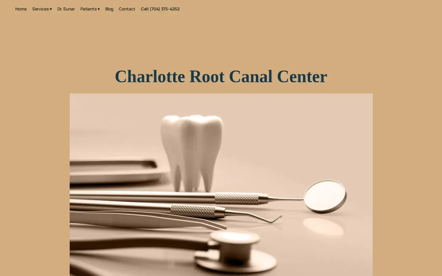 Homepage preview of Charlotte Root Canal Center
