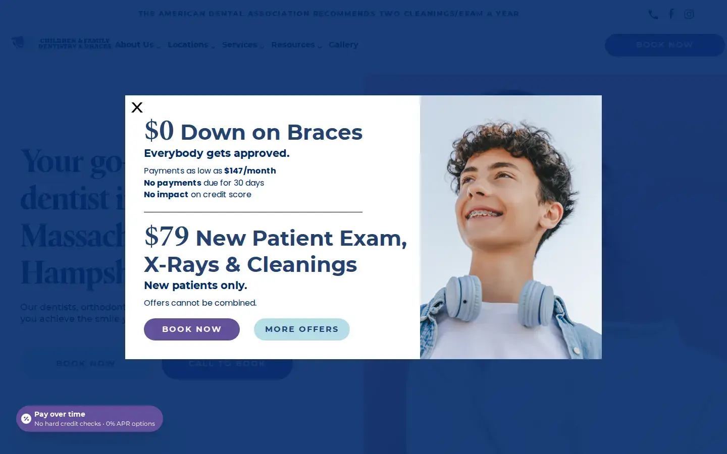 Homepage preview of Children & Family Dentistry & Braces of Springfield