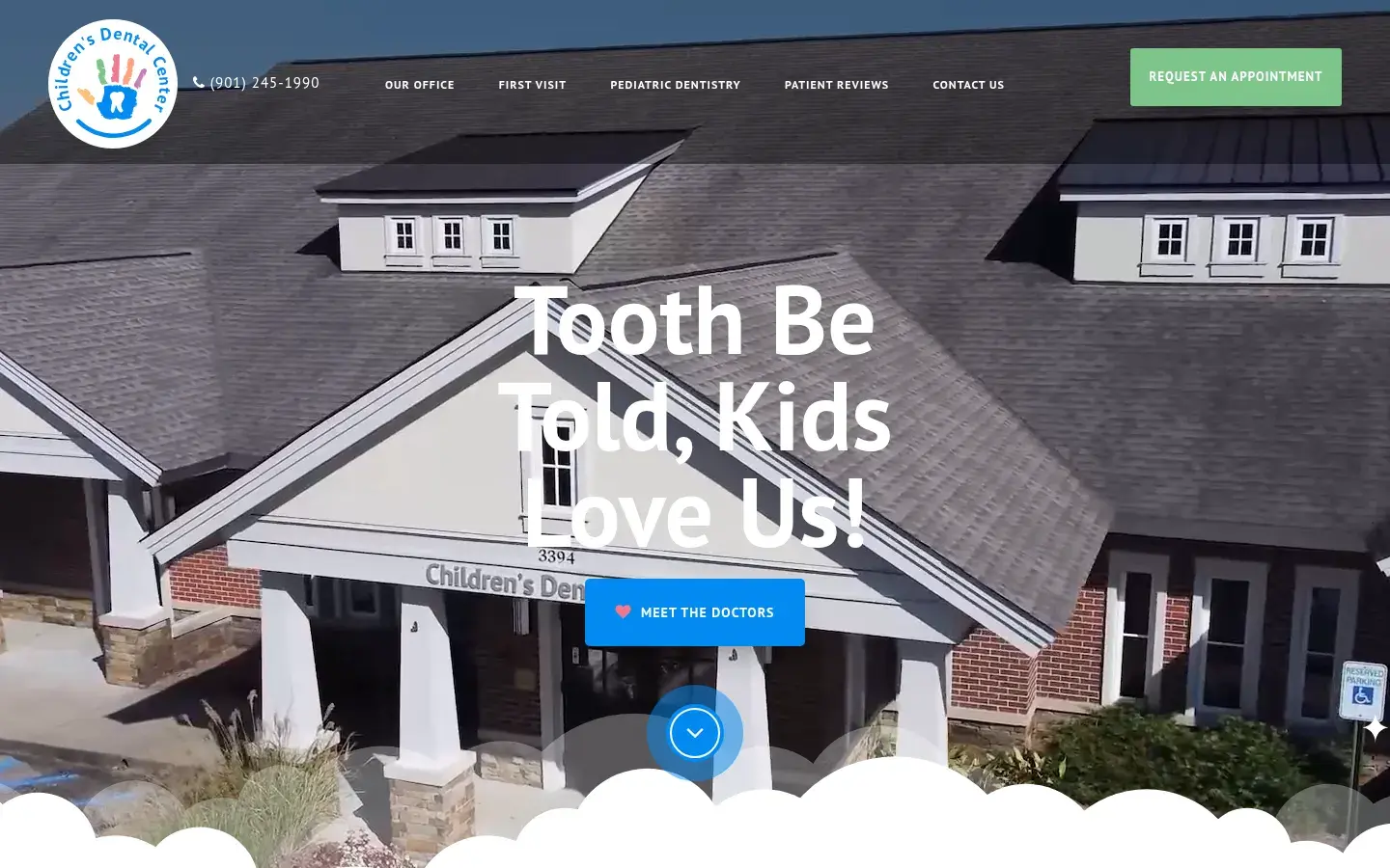 Homepage preview of Children’s Dental Center – Midtown