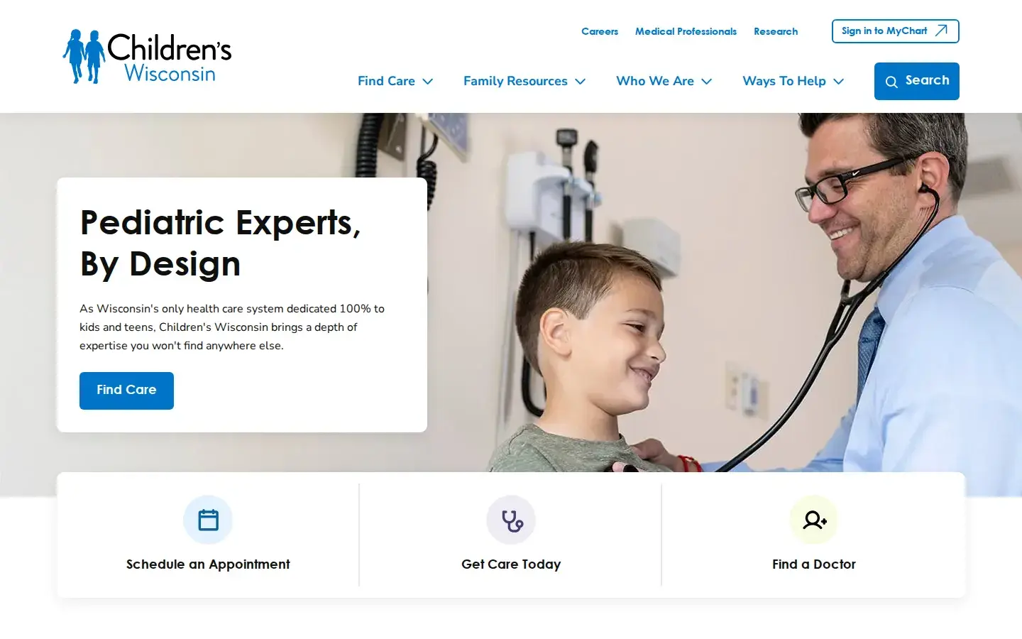 Homepage preview of Children's Dental Center-Next Door