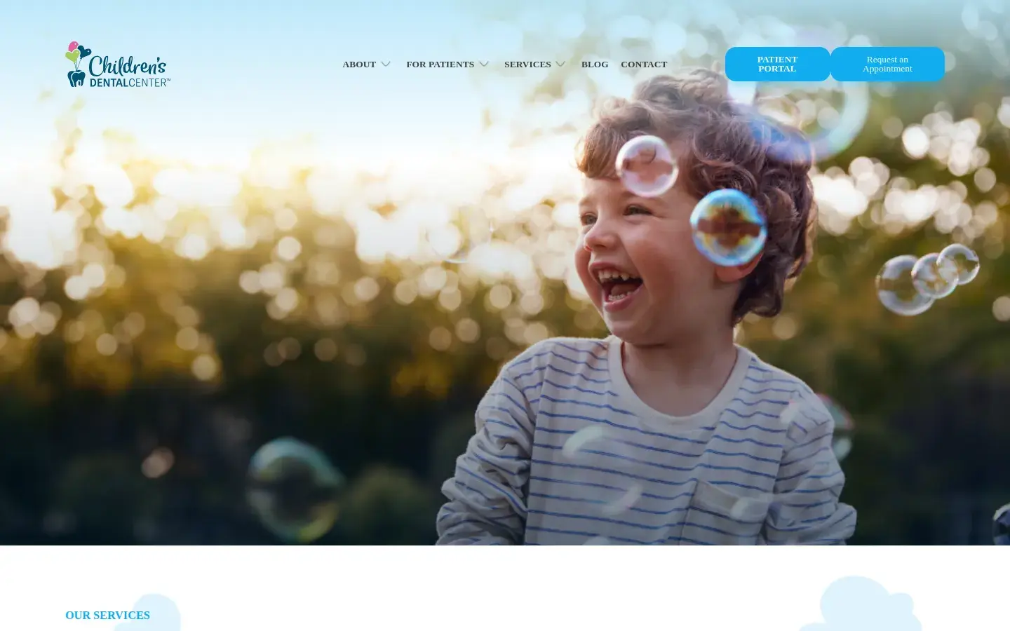 Homepage preview of Children’s Dental Center