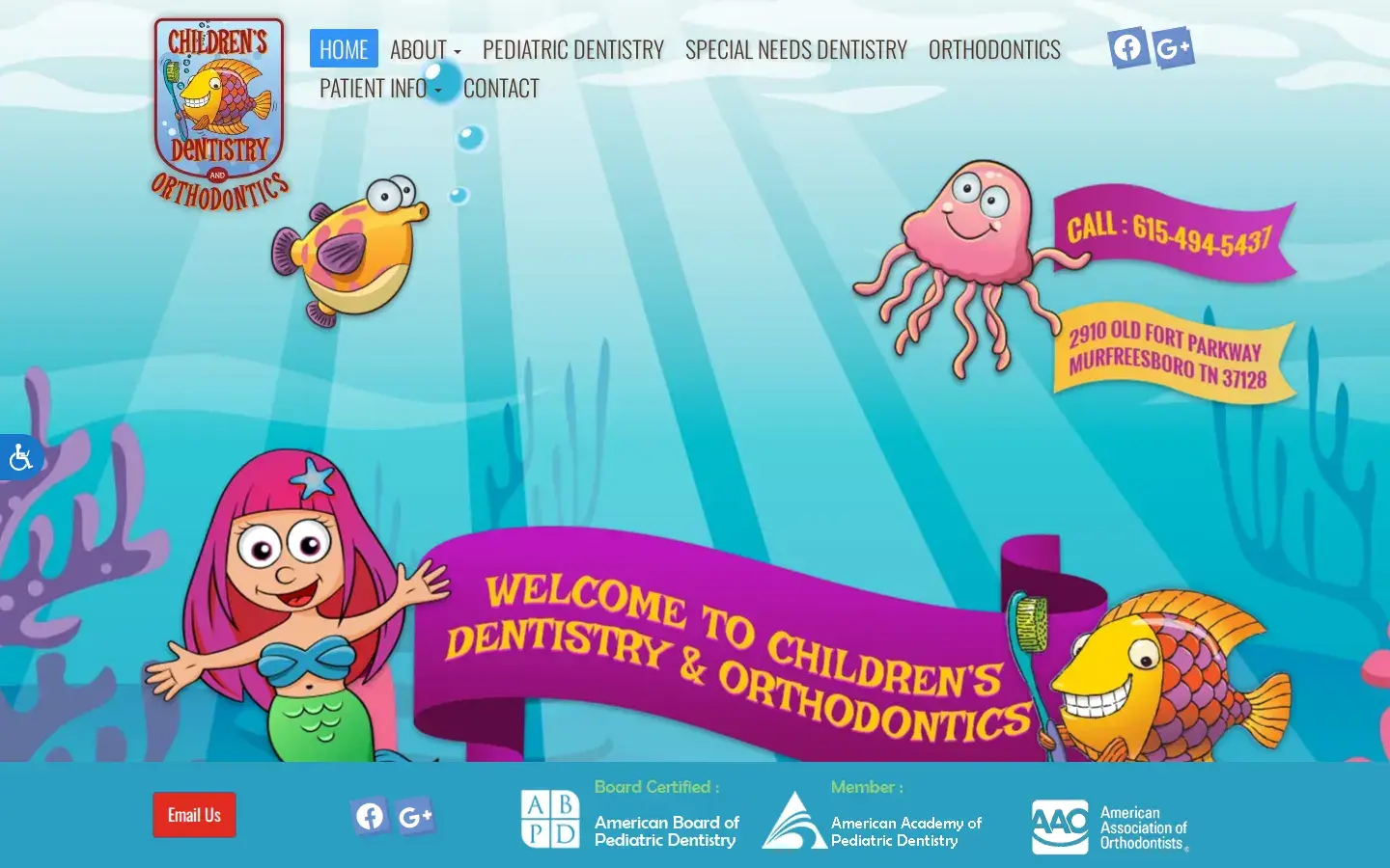 Homepage preview of Children’s Dentistry and Orthodontics