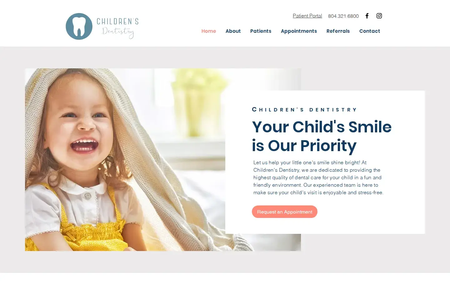 Homepage preview of Children’s Dentistry- Andrew Gibson DDS & Erika Lentini DMD