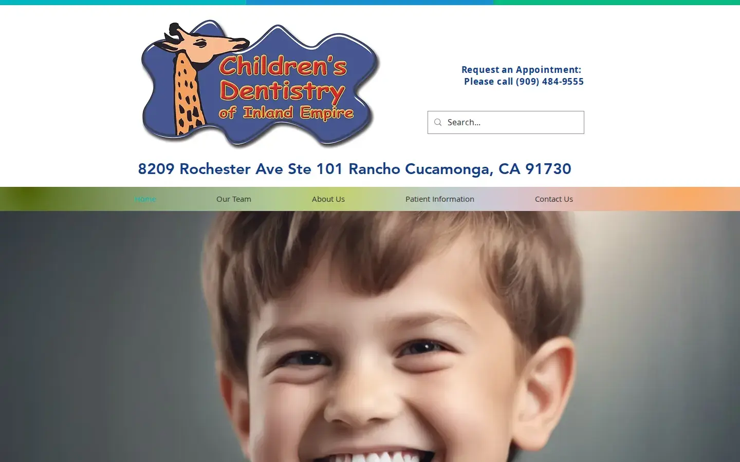 Homepage preview of Children’s Dentistry of Inland Empire