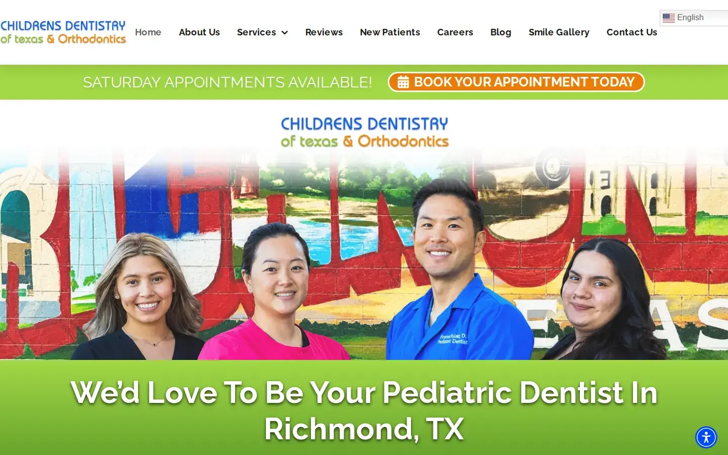Homepage preview of Childrens Dentistry of Texas