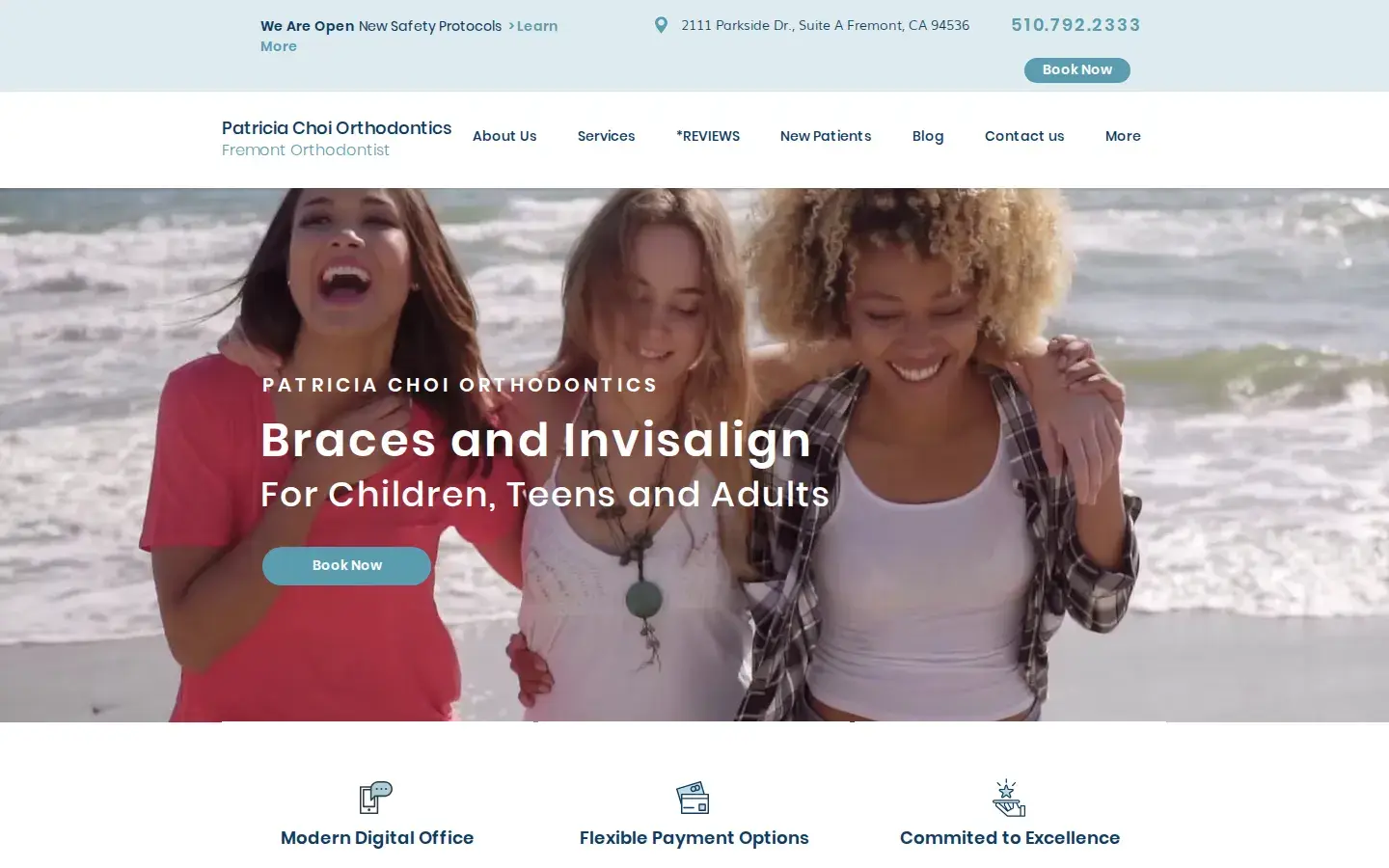 Homepage preview of Choi Patricia DDS