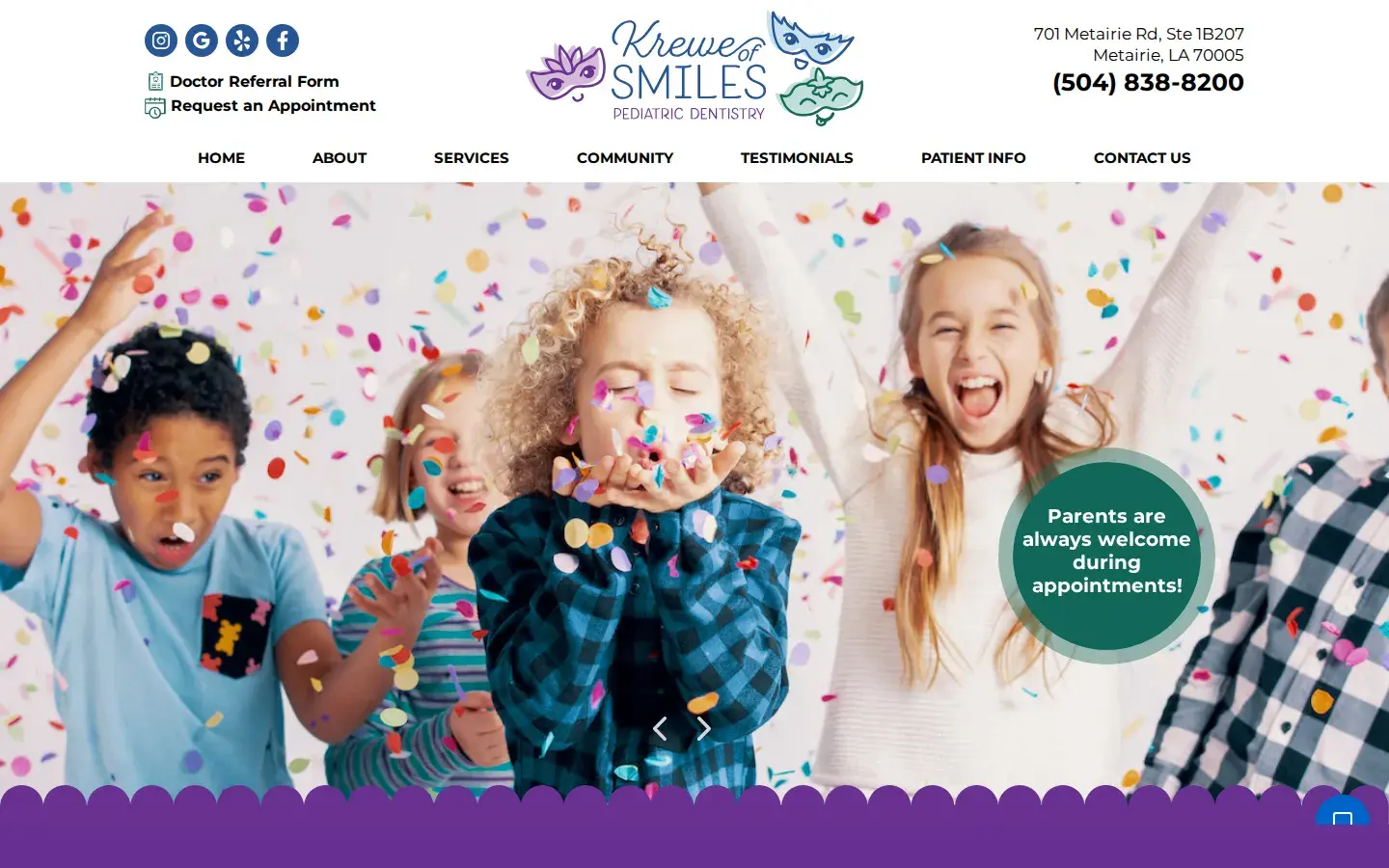 Homepage preview of Christen Massey, DDS