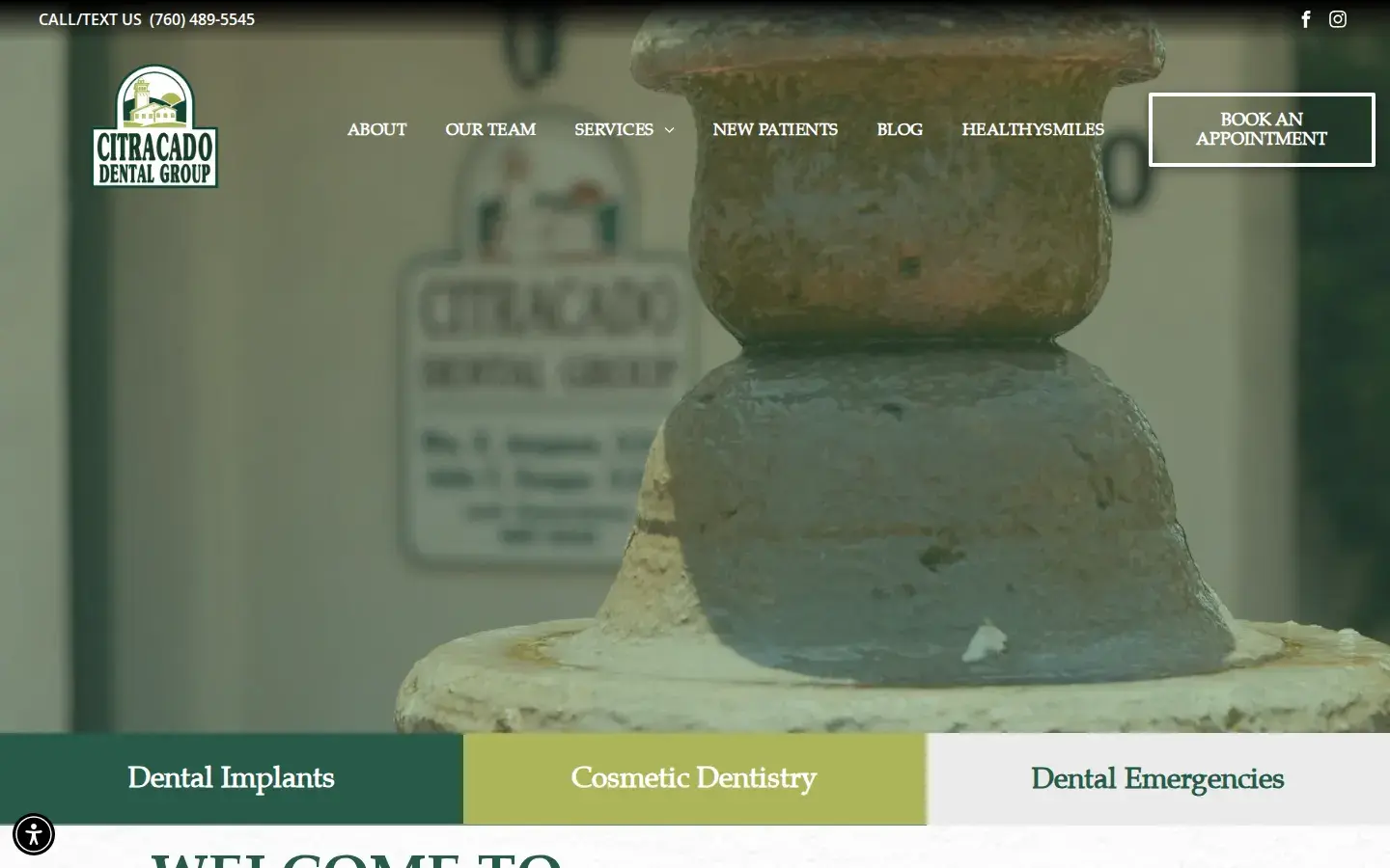 Homepage preview of Citracado Dental Group