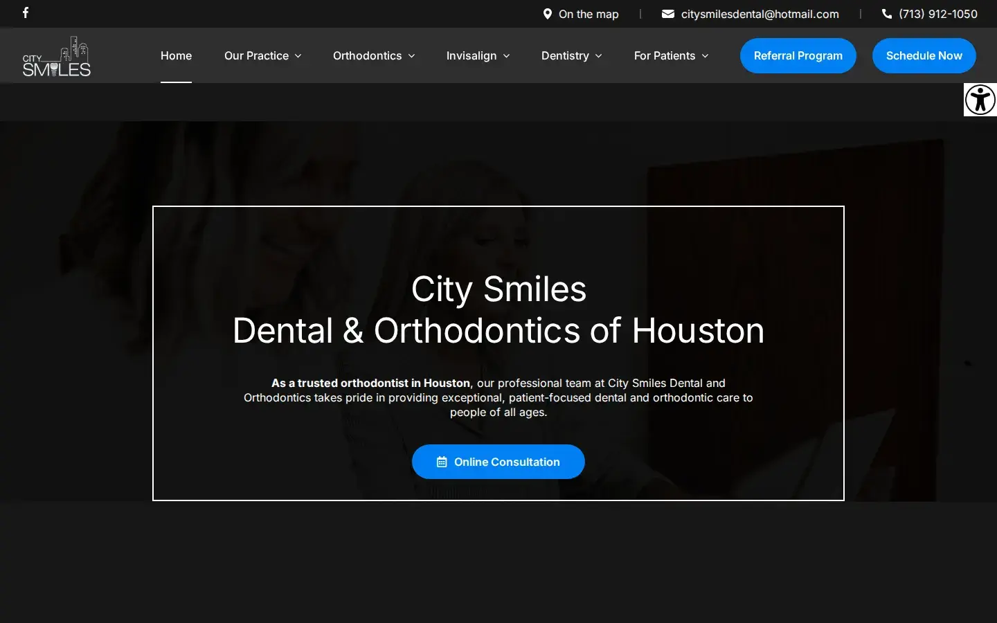 Homepage preview of City Smiles Dental And Orthodontics