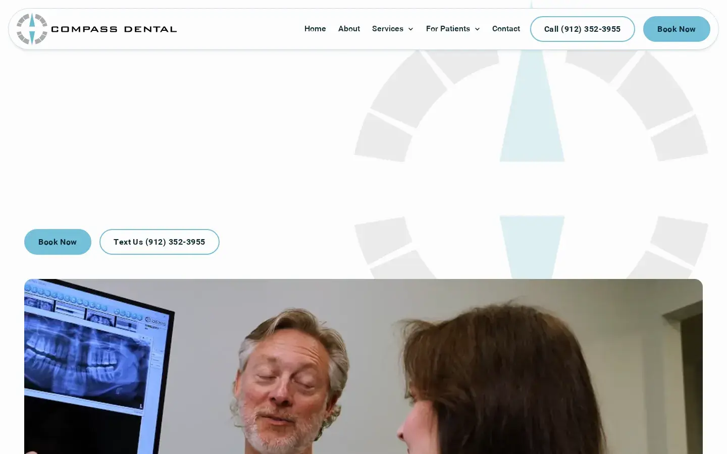 Homepage preview of Compass Dental LLC