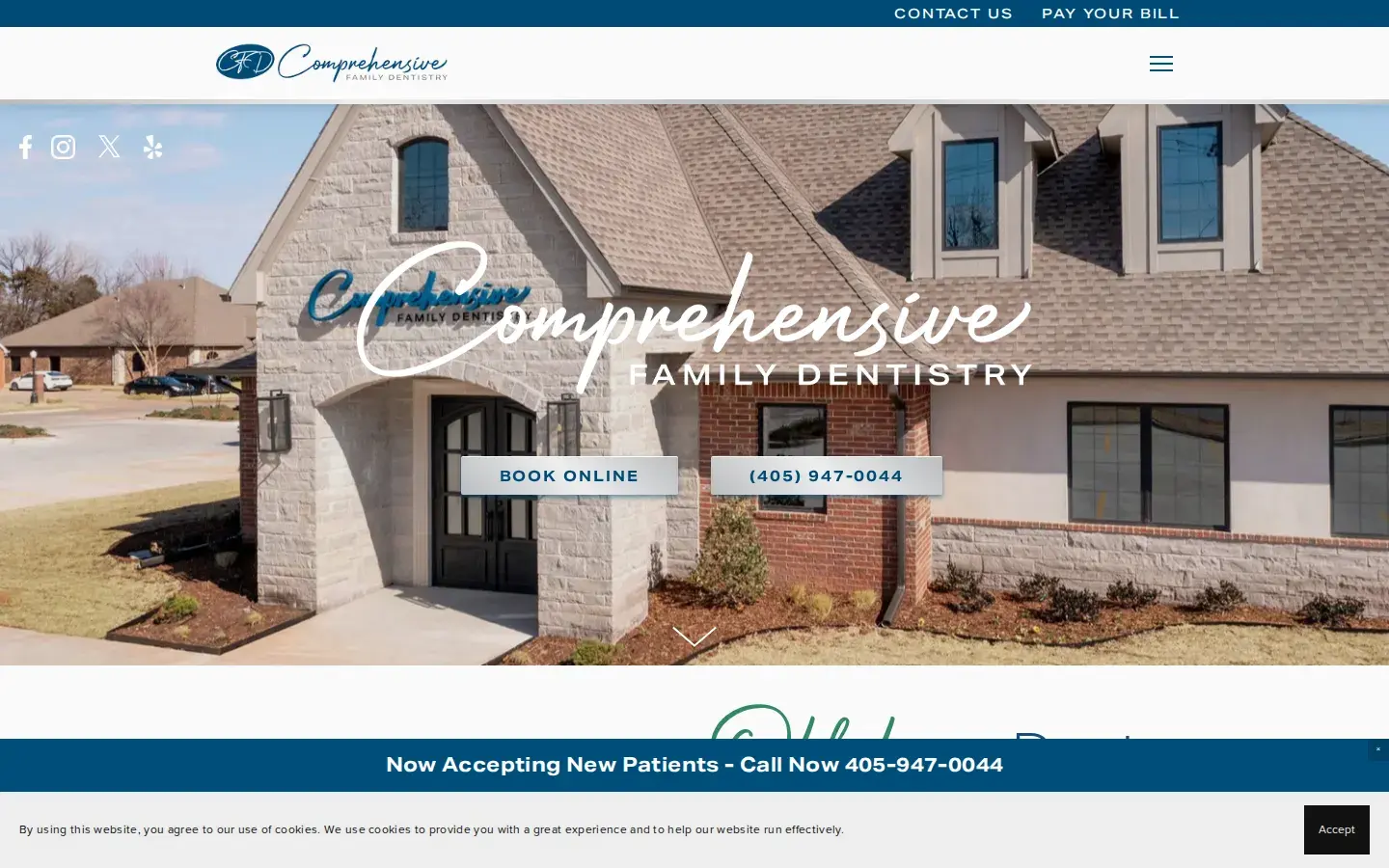 Homepage preview of Comprehensive Family Dentistry at Wexford Gardens