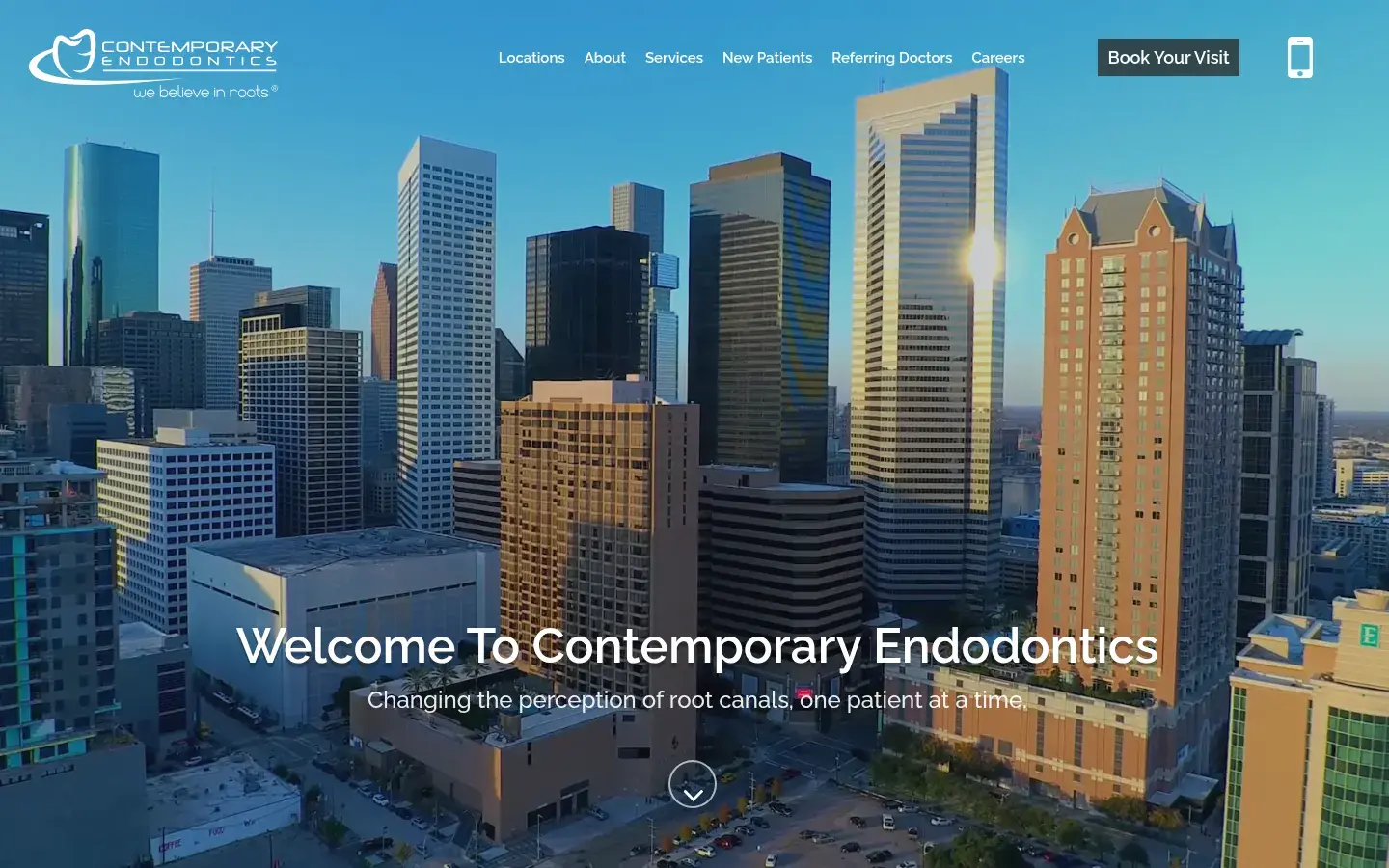 Homepage preview of Contemporary Endodontics Katy