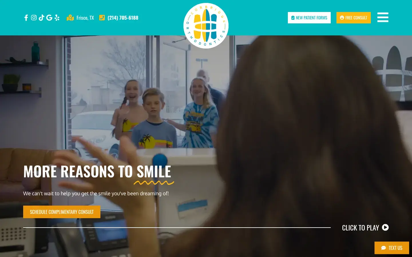 Homepage preview of Corbridge Orthodontics