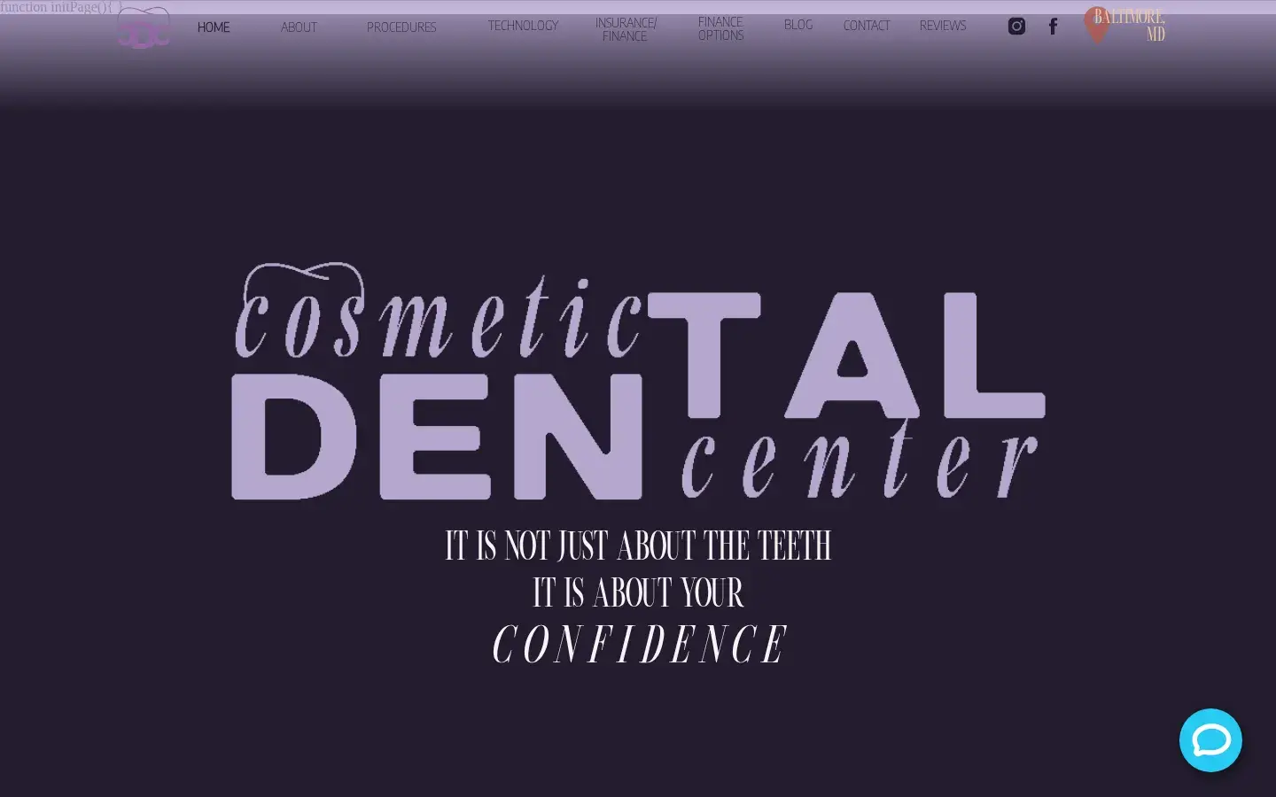 Homepage preview of Cosmetic Dental Center