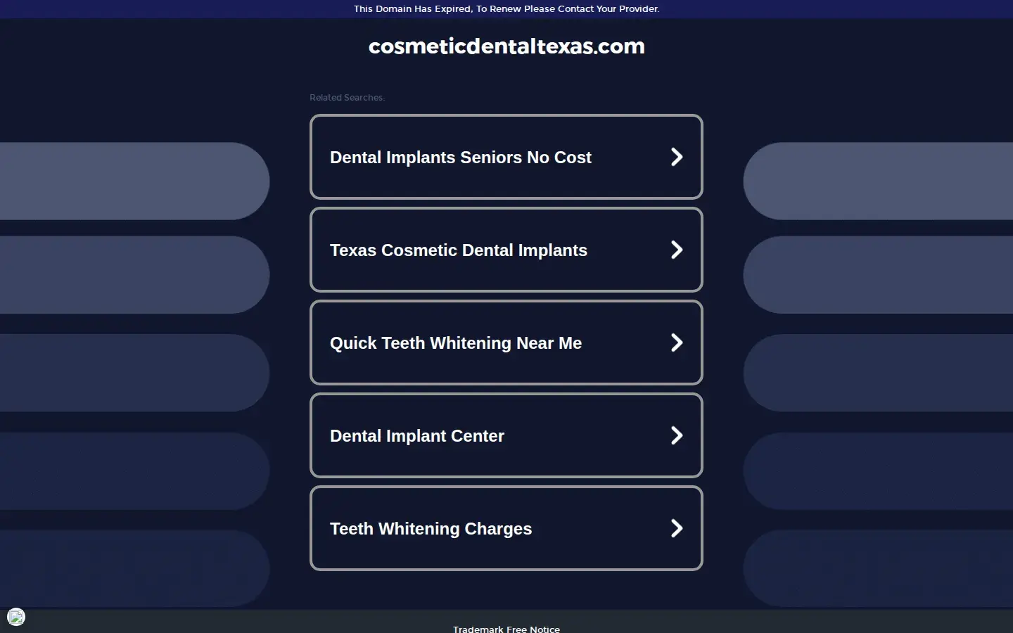 Homepage preview of Cosmetic Dental Texas