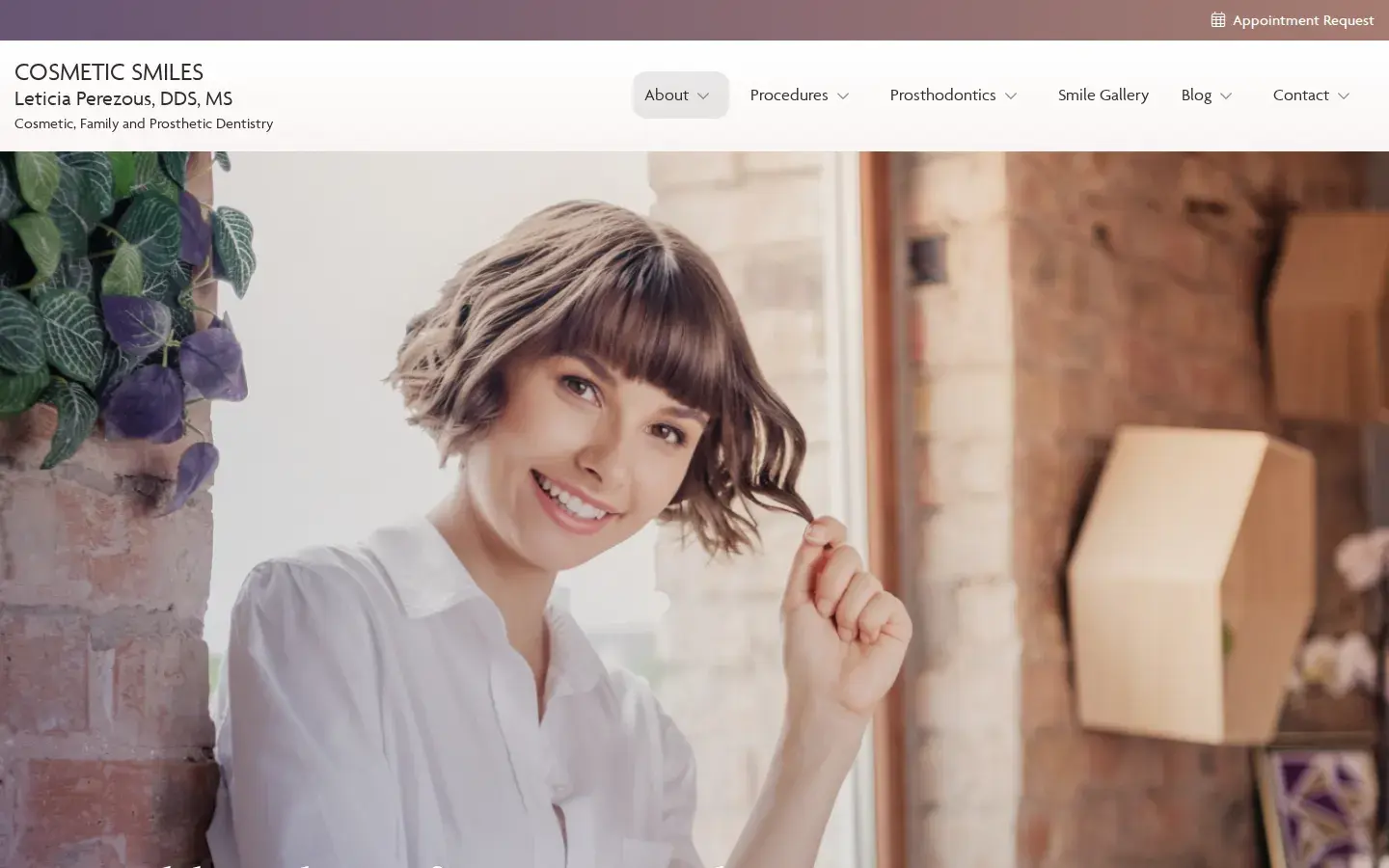 Homepage preview of Cosmetic Smiles