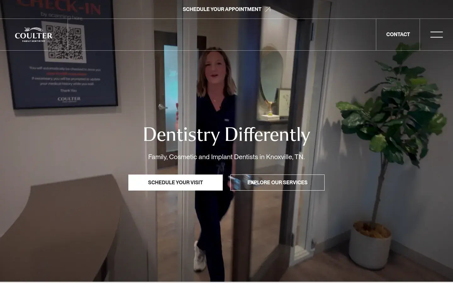 Homepage preview of Coulter Family Dentistry