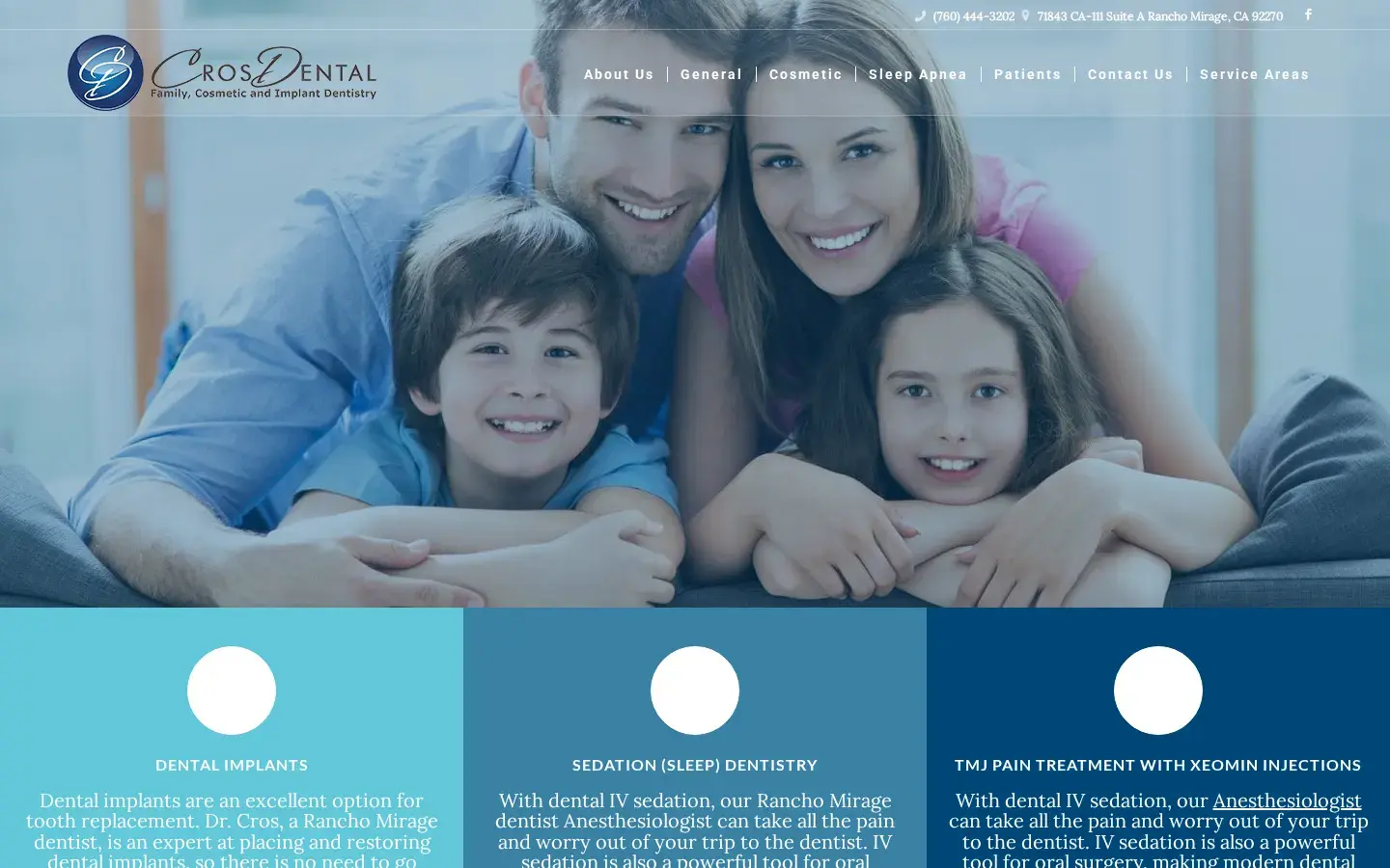 Homepage preview of Cros Dental