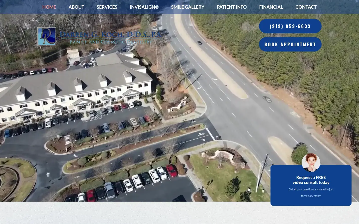 Homepage preview of Darren G. Koch, DDS, PA