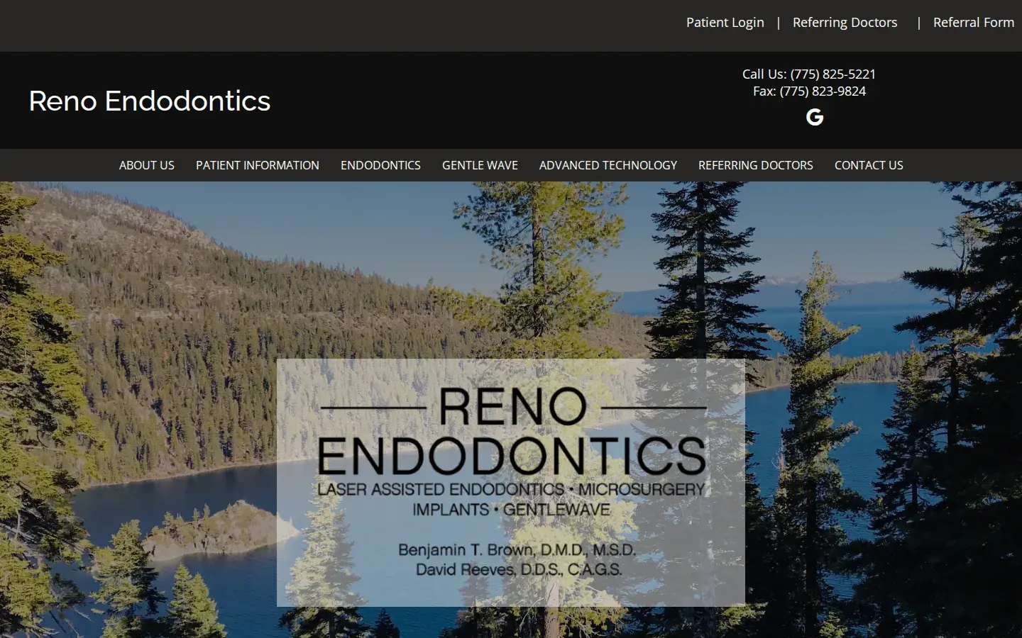 Homepage preview of David M. Reeves DDS