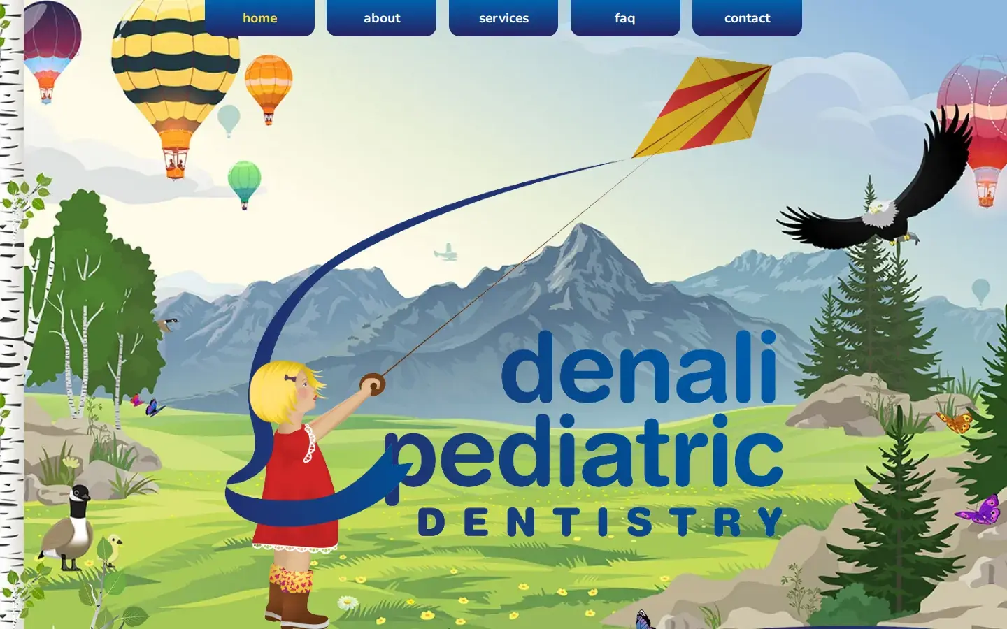 Homepage preview of Denali Pediatric Dentistry