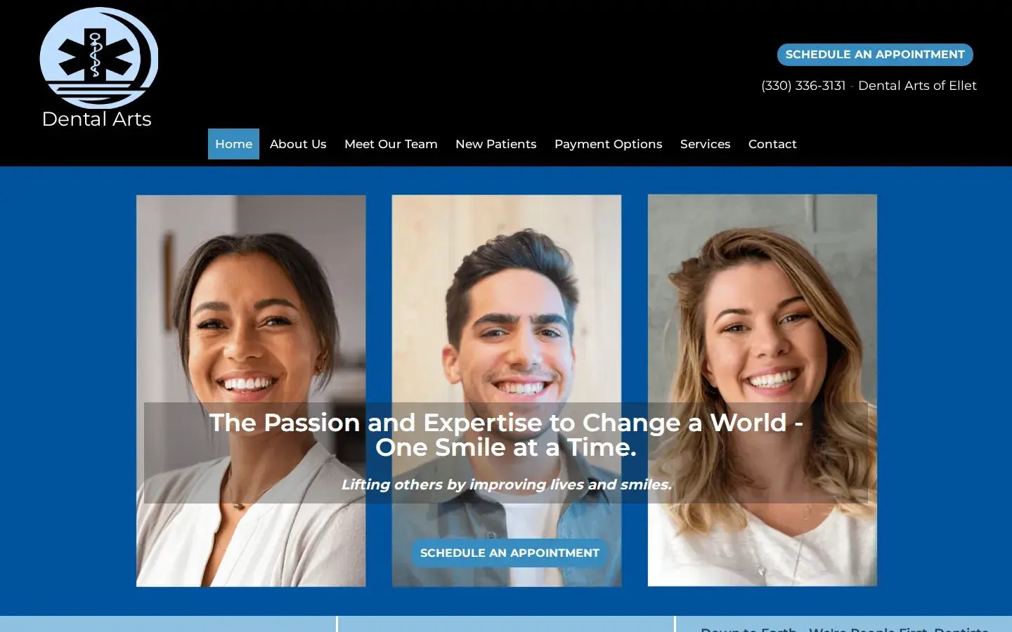 Homepage preview of Dental Arts - Cristian Chirla DMD