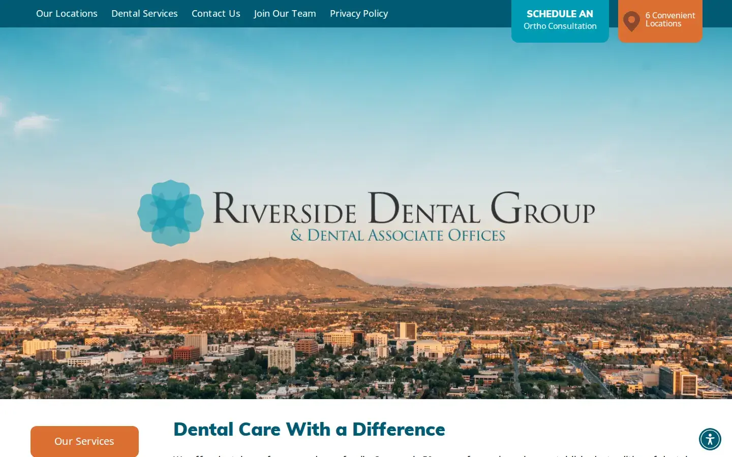 Homepage preview of Dental Associates of Corona