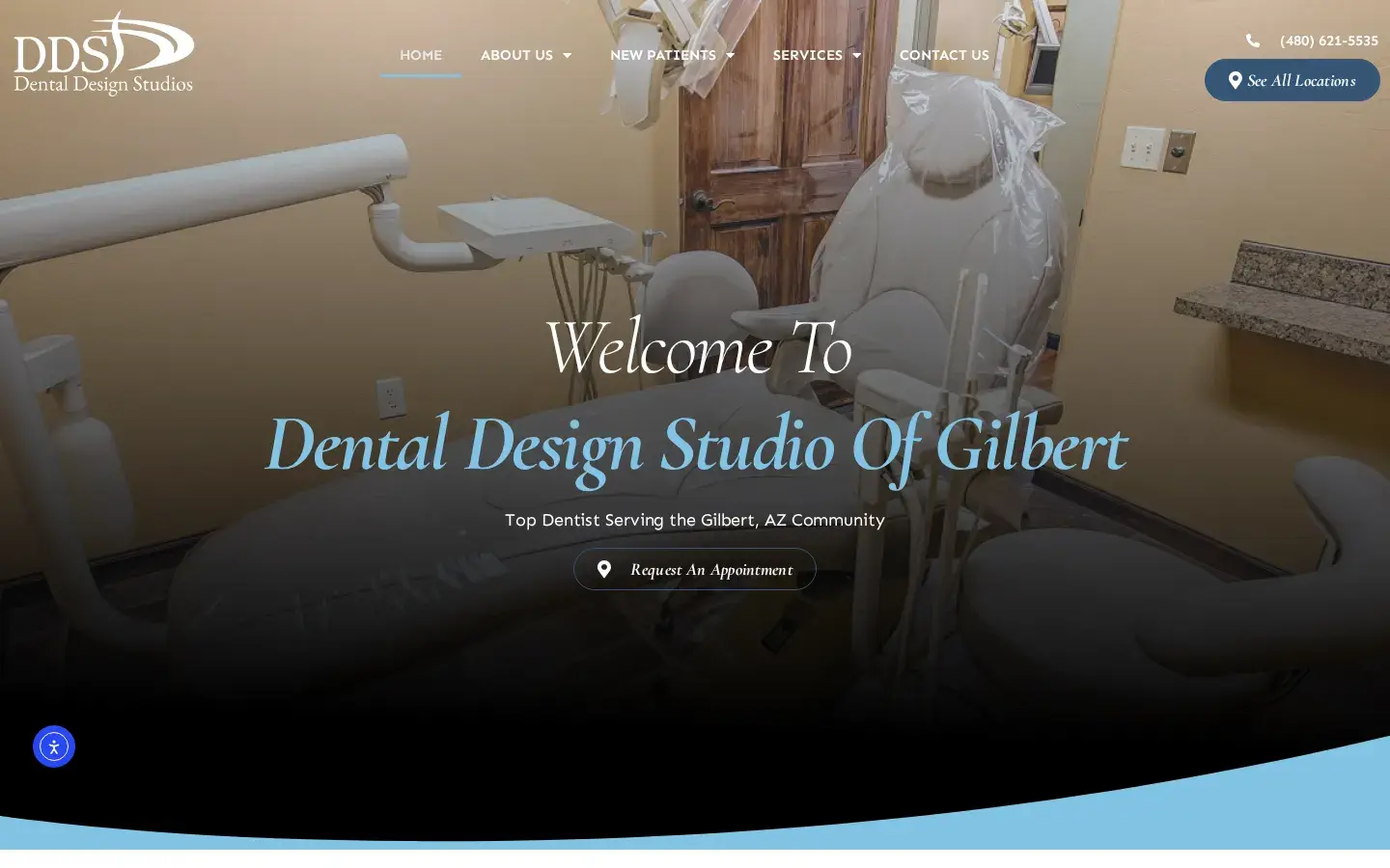 Homepage preview of Dental Design Studio