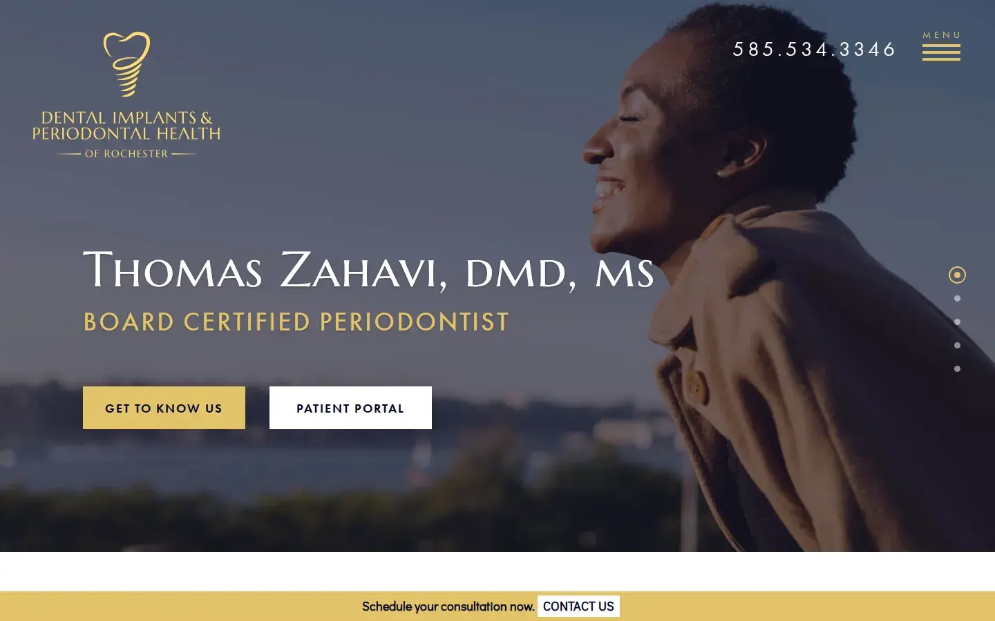Homepage preview of Dental Implants & Periodontal Health of Rochester