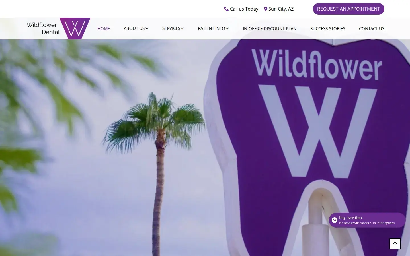 Homepage preview of Dentist Sun City - Wildflower Dental