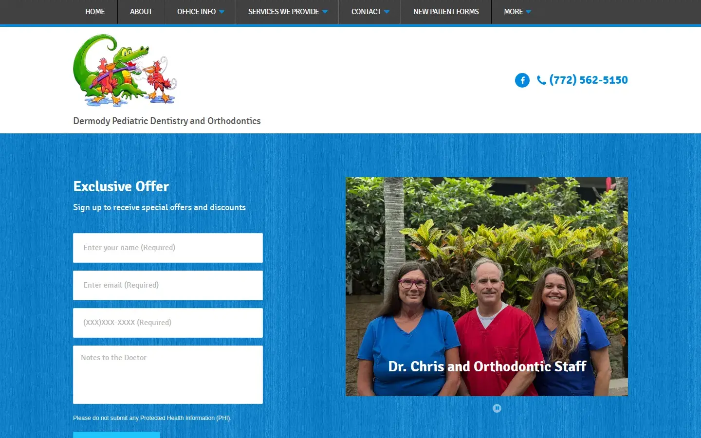 Homepage preview of Dermody Pediatric Dentistry & Orthodontics
