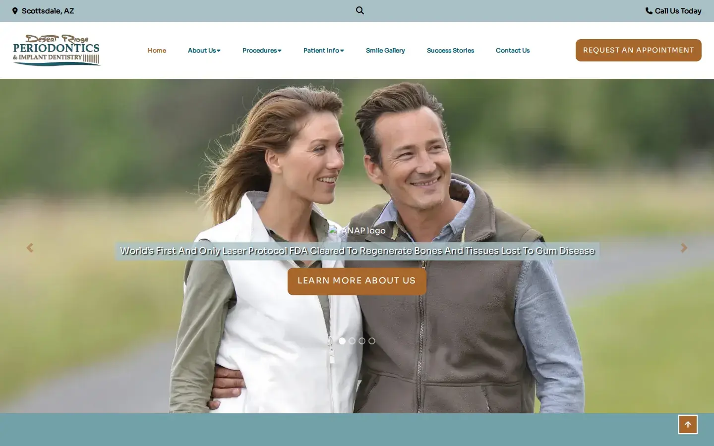 Homepage preview of Desert Ridge Periodontics & Implant Dentistry